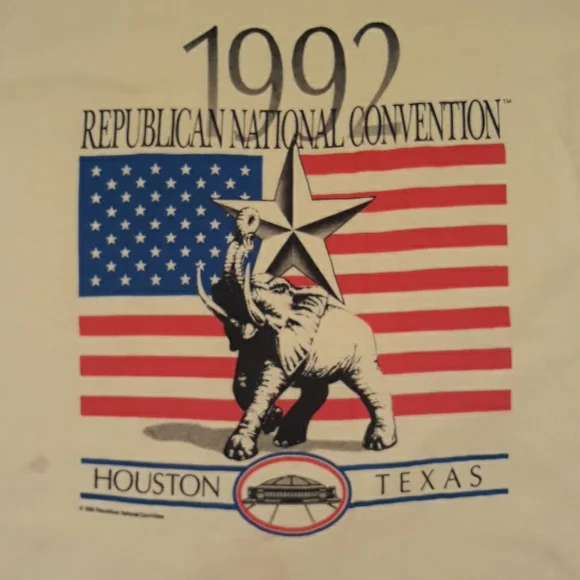 1992 REPUBLICAN National Convention‎ Shirt Large - Picture 2 of 7
